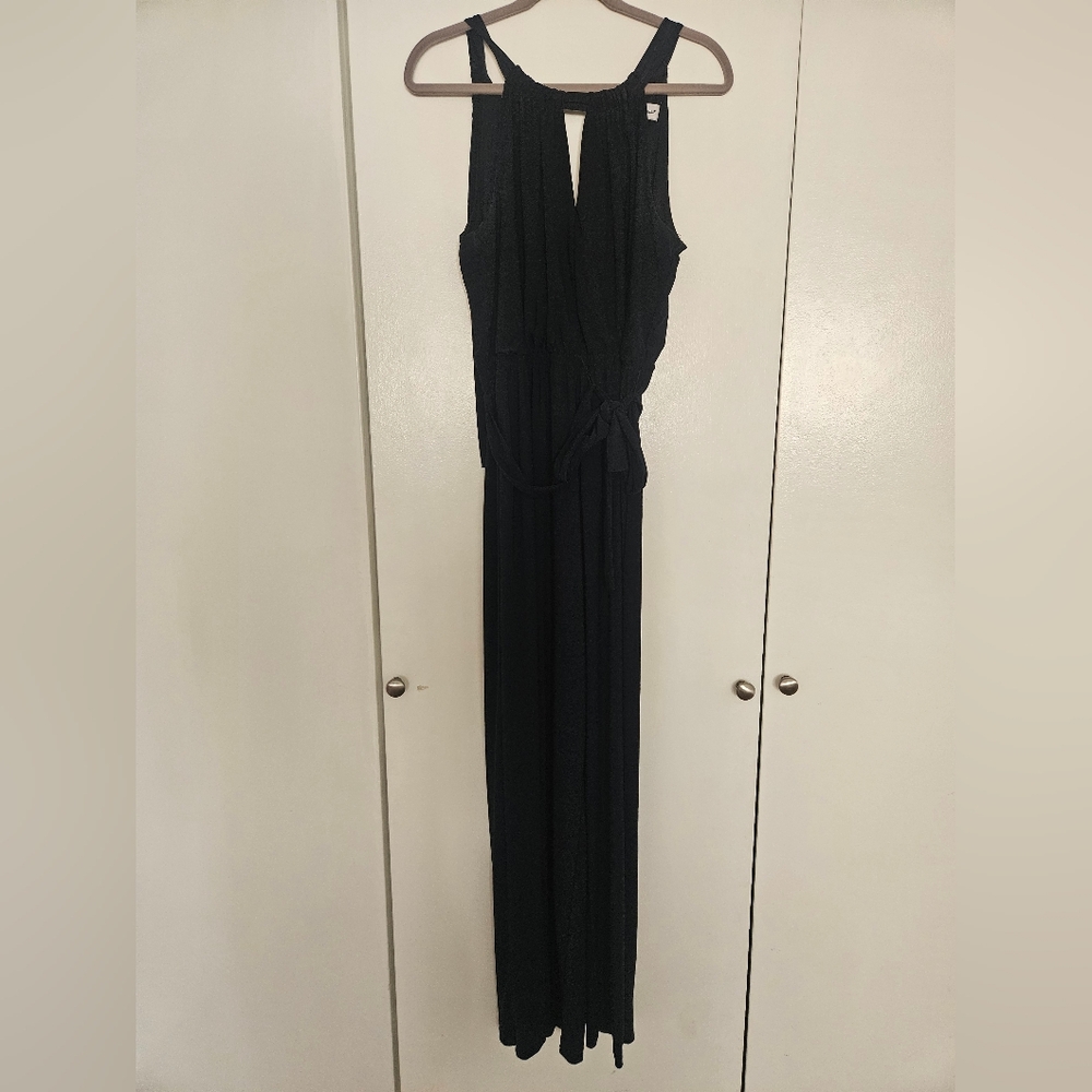 Emma & Michele Classic Navy Blue Jumpsuit